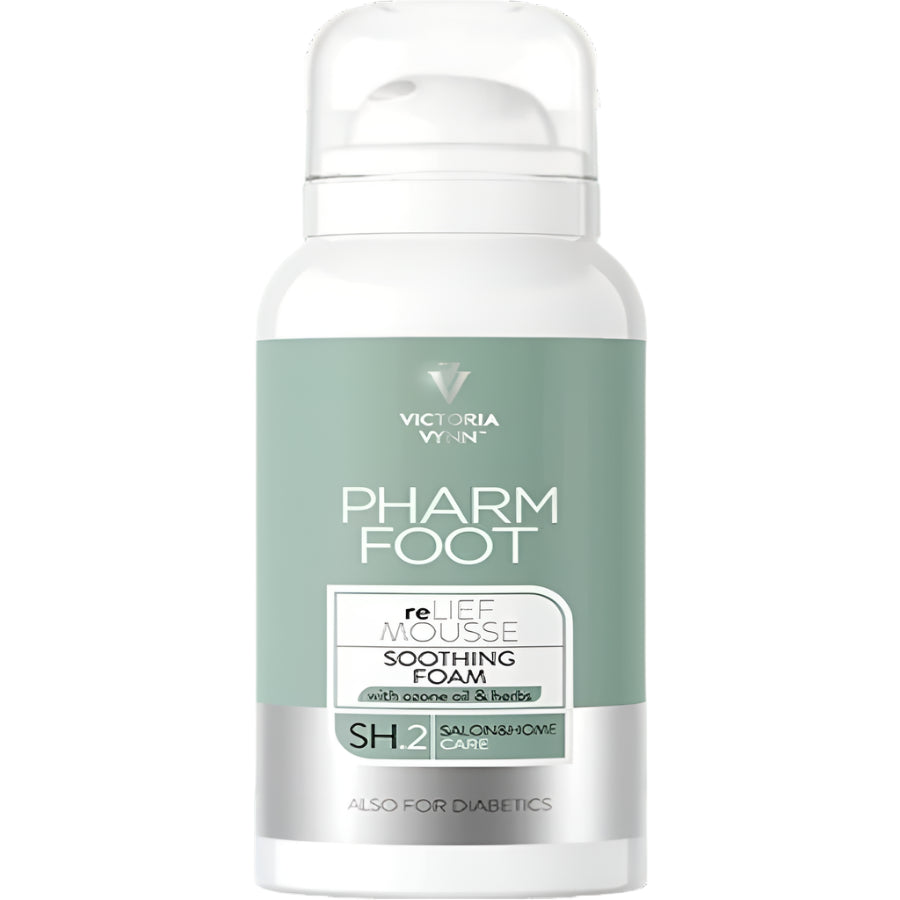 reLIEF MOUSSE SOOTHING FOAM with ozone oil and herbs Capacity 105ml (about 12 treatments)