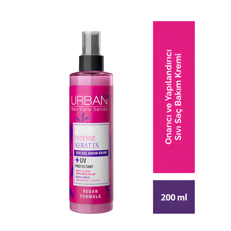 URBAN CARE INTENSE & KERATIN LEAVE IN CONDITIONER SPRAY (2 PHASE)