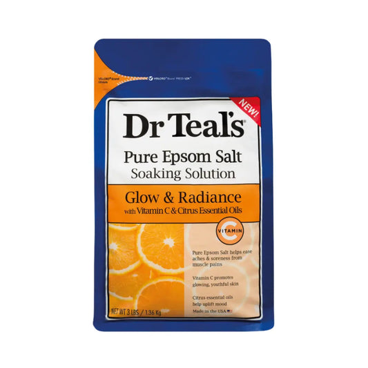 Dr Teal's Vitamin C Pure Epsom Salt Soaking Solution