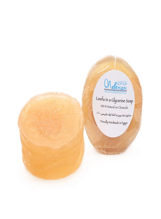 Nefertari - Organic Glycerin Soap with natrual loufa