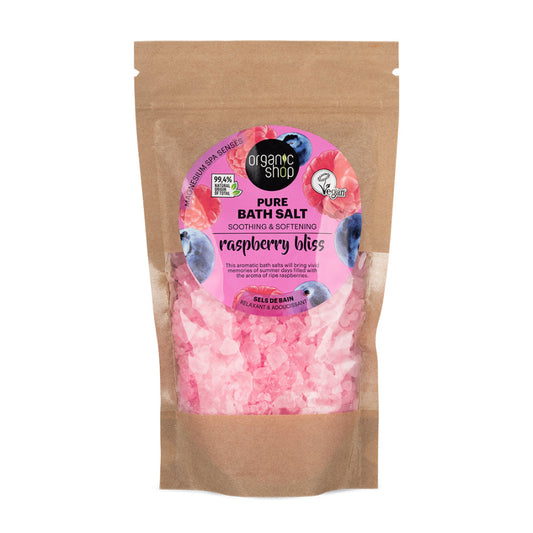 OS RASPBERRY BLISS. PURE BATH SALT, 500 G
