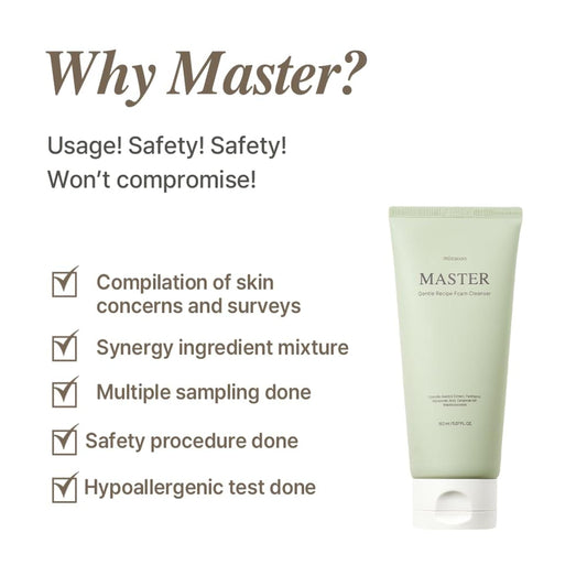 mixsoon - Master Gentle Recipe Foam Cleanser