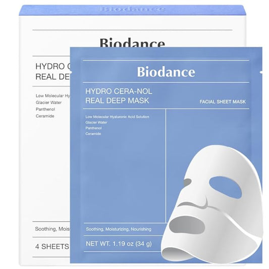 BIODANCE HYDRO CERA-NOL REAL DEEP MASK 34 (4PCS)