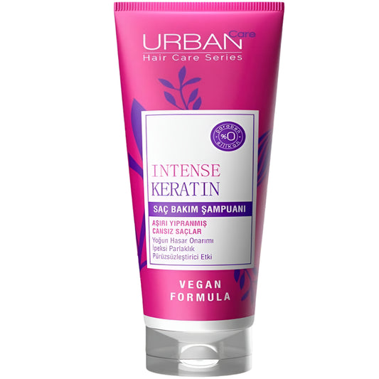 Urban Care Intense Keratin Repair Damage & Smoothing Hair Care Shampoo, 250ml