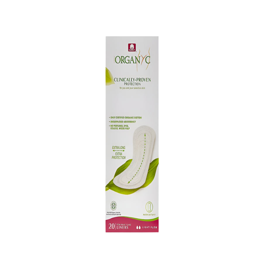 Organyc 100% Organic Cotton Panty Liners Maxi
