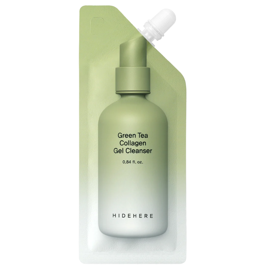 HIDEHERE - Green Tea Collagen Gel Cleanser
