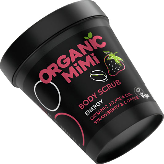 BODY SCRUB ENERGY STRAWBERRY & COFFEE, 250 G