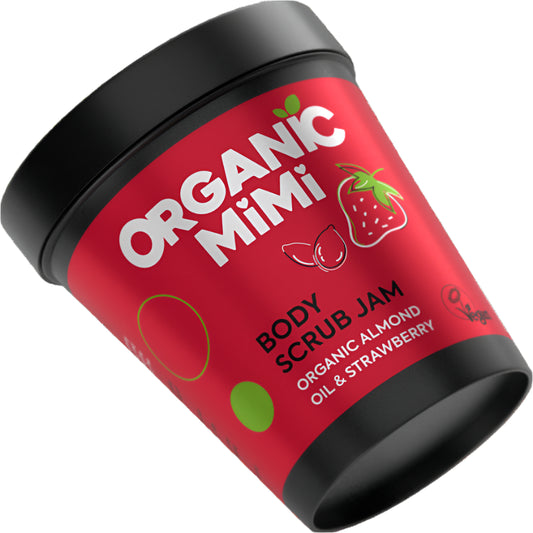 BODY SCRUB JAM ALMOND & STRAWBERRY, 250 G