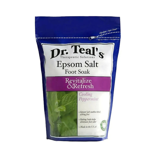 Dr Teal’s Pure Epsom Salt Shea Butter &amp; Peppermint Foot Soak 2lb 909g