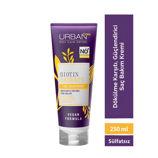 URBAN CARE BIOTIN & KERATIN CONDITIONER- NO SULFATE