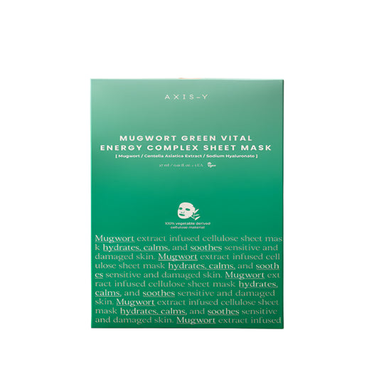 Mugwort Green Vital Energy Complex Sheet Mask