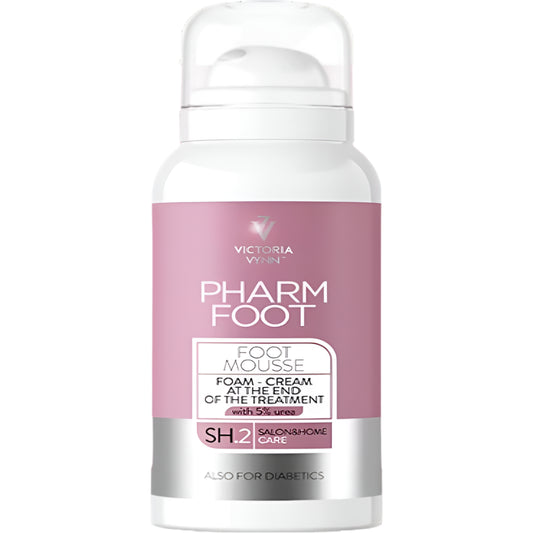FOOT MOUSSE FOAM – CREAM AT THE END OF THE TREATMENT 5% urea Capacity 105ml (about 45 treatments)