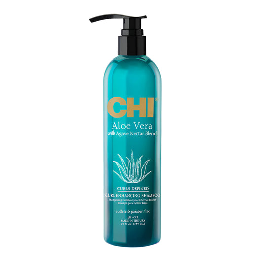 Chi® Aloe Vera With Agave Nectar Curl Enhancing Shampoo 25 Fl. Oz.